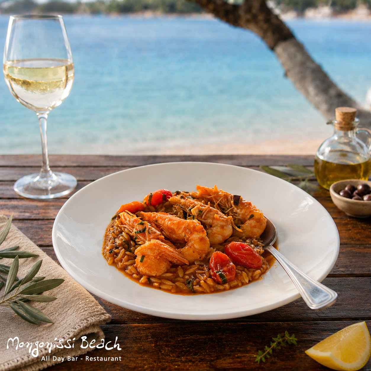 Shrimp Orzo