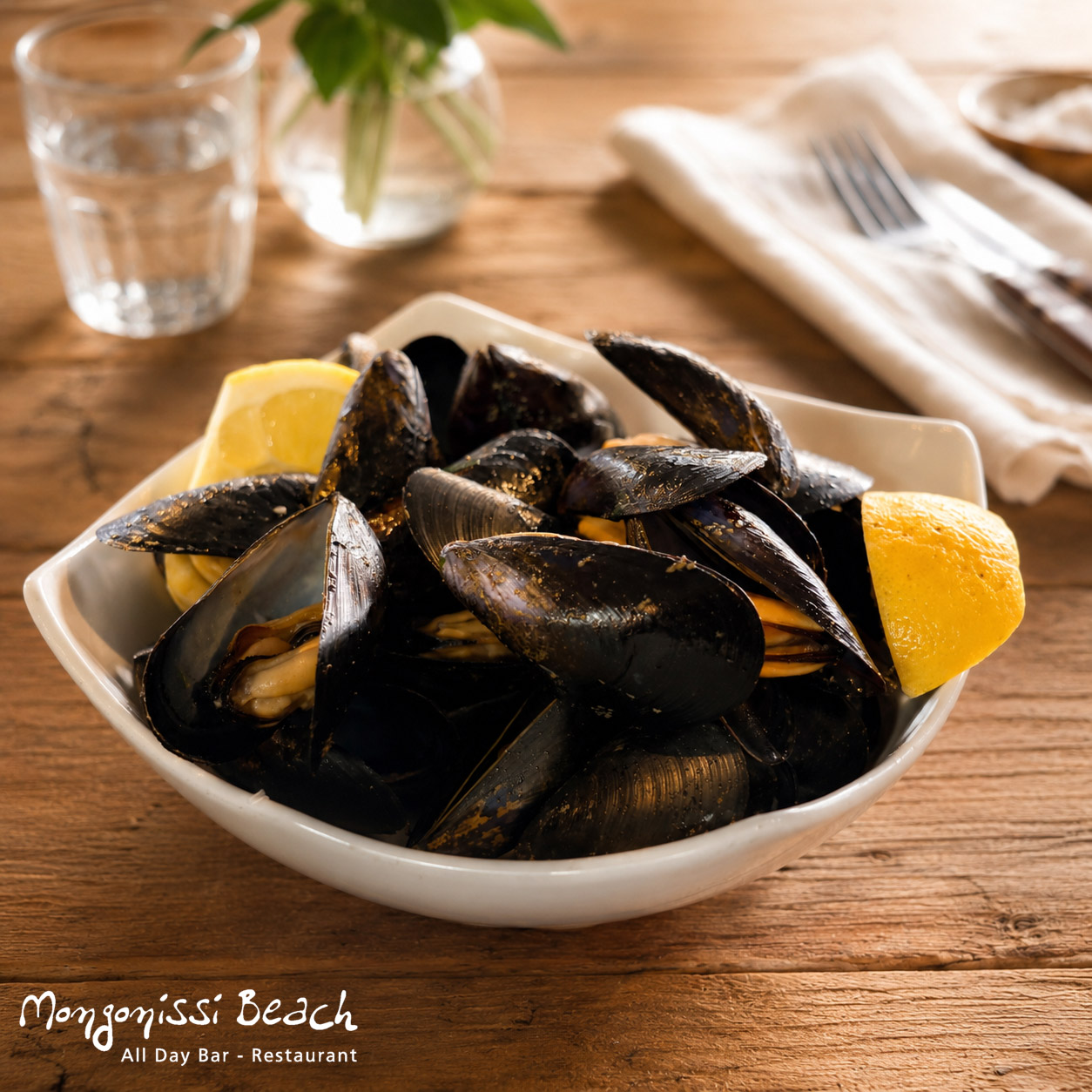 Steamed Mussels